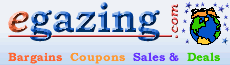 Save with bargains, discounts, sales, deals &amp; free coupon codes at www.egazing.com