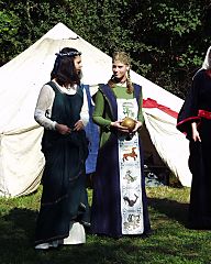 mittelalterliche Modeschau, © SUS