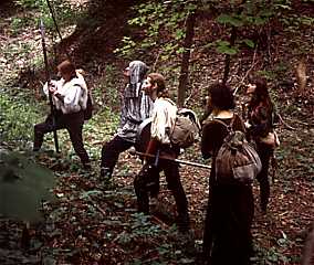 die Abenteurer sind wie gebannt von dem Waldgeist, © SSCH