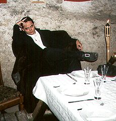 der Schloherr erwartet seine Gste, © ABR