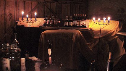 nach dem Kampf konnte man sich in der Taverne mit Met strken, © HMW