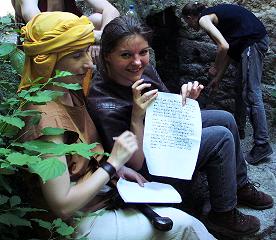 Des Rtsels Lsung einen Schritt nher, © HMW