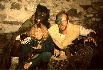 Castor, Schuara und Bran (v.l.)