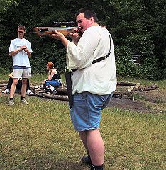 neben vielen Bgen wurde auch mit einer Armbrust geschossen, © SSCH