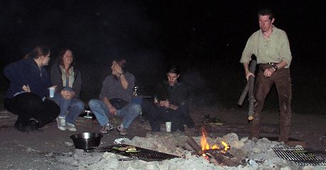 abends grillten wir am Lagerfeuer, © SSCH