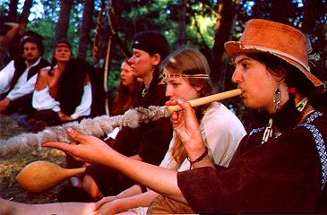 Ritual bei den Ojibwe, © MDZ