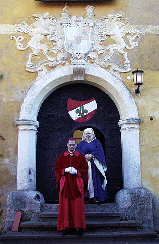 Kardinal Trebaldi und Schwester Maria Ursula, © HMW