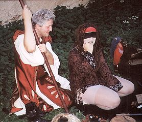 ein alter Priester und eine blinde Abenteurerin, © MDZ
