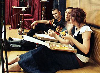 auch Vampire haben mal Hunger, © HMW