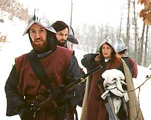 Truppe Goldlands auf der Suche nach Rebellen